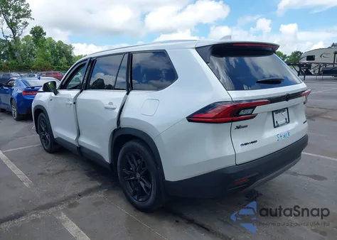 2025 Toyota Grand Highlander Hybrid Limited из США, поврежденный, VIN 5TDACAB55SS044585